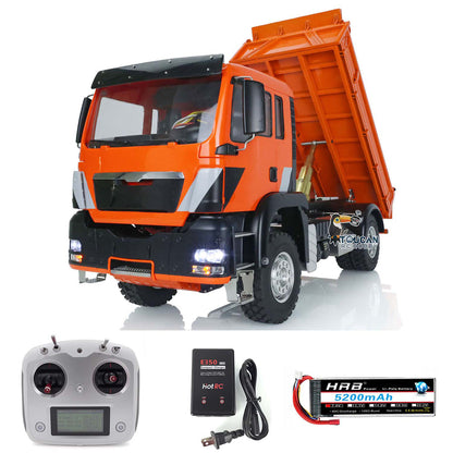 LESU 4*4 1/14 Metall Chassis RC Dumper Lkw für TGS RTR