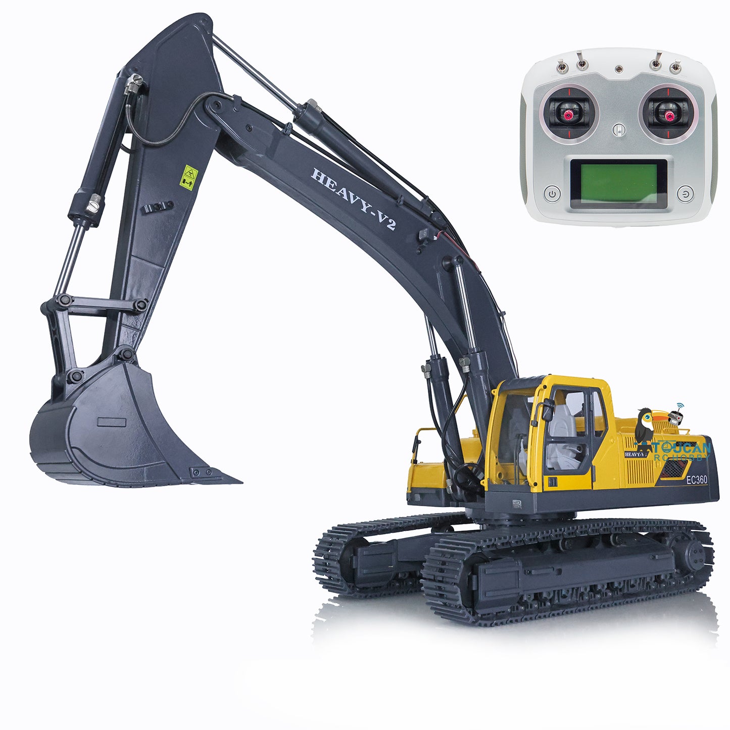 JDModel 1/14 360L EC360 V2 RC Hydraulic Excavator
