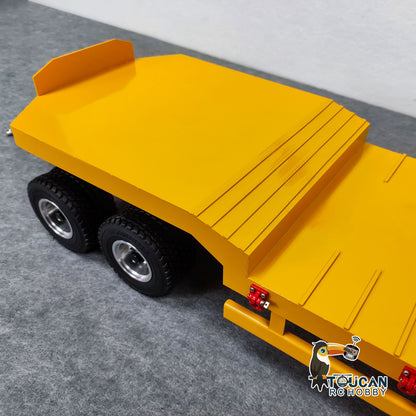 Metal 4-axle Full Trailer for 1/14 RC Tractor Truck