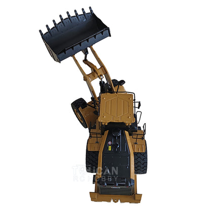 Second Hand US Stock HUINA K966 KABOLITE 2.4G 1/16 Hydraulic RC Loader Car Model 7500mAh Battery