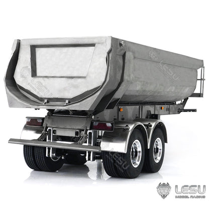 IN STOCK LESU 1/14 Unassembled Metal Hydraulic Dumper Tipper A0017