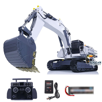 IN STOCK LESU 1:14 RC Hydraulic Excavator AOUE 9150 FrSky XE Lite RC Diggers