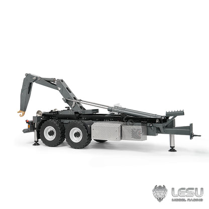 Deposit New Product Pre-order LESU 1/14 Metal Full Dump Semi Trailer RC Construction Vehicle