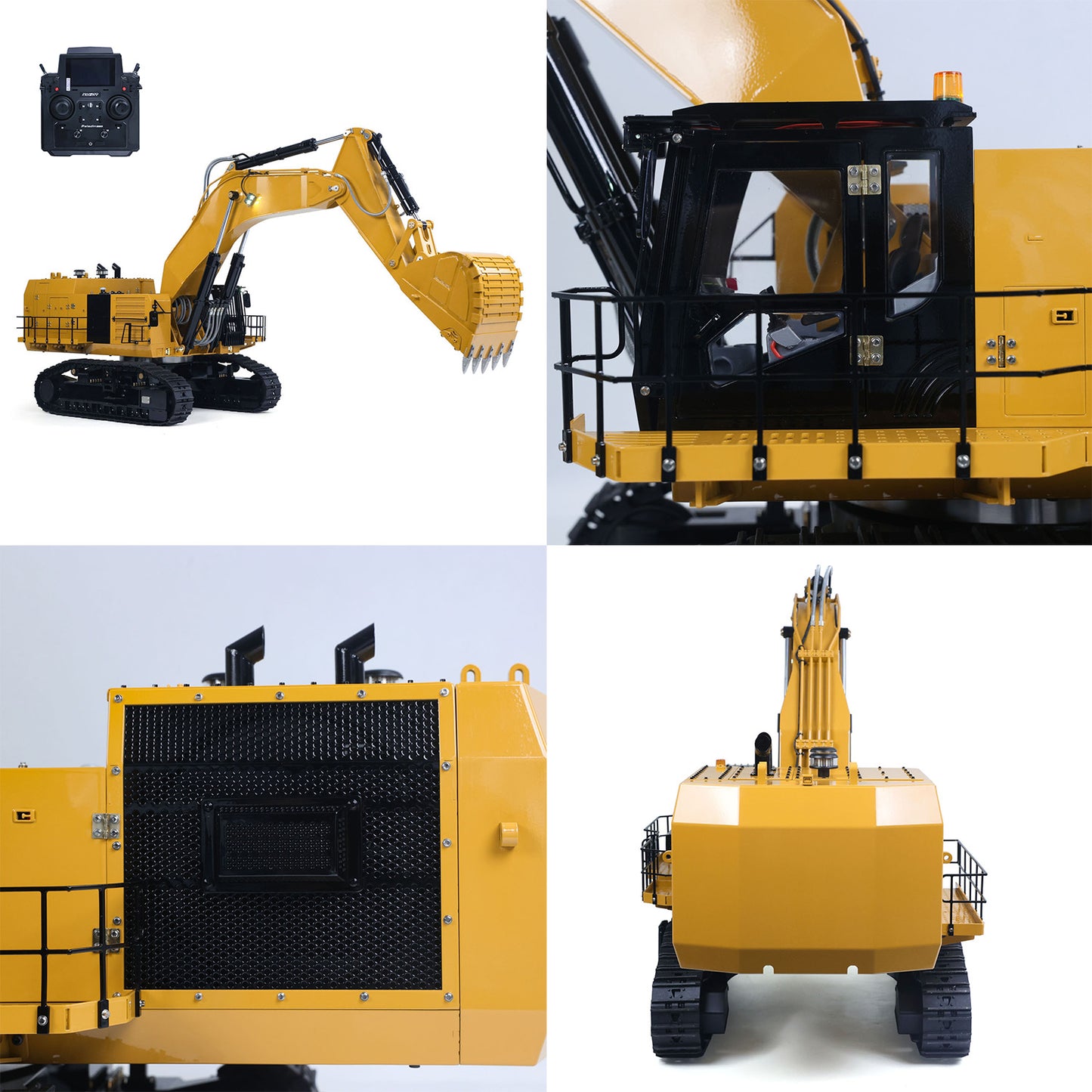 1/14 Hydraulic RC Excavator 6015B Metal RC Heavy Duty Digger