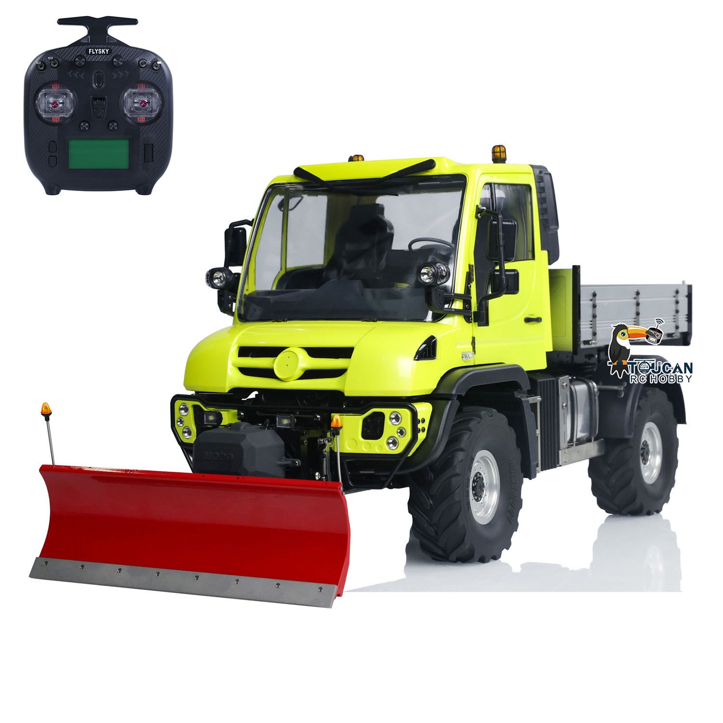 U423 1:10 4X4 Hydraulic RC Off-road Dump Crawler With Snow Blade