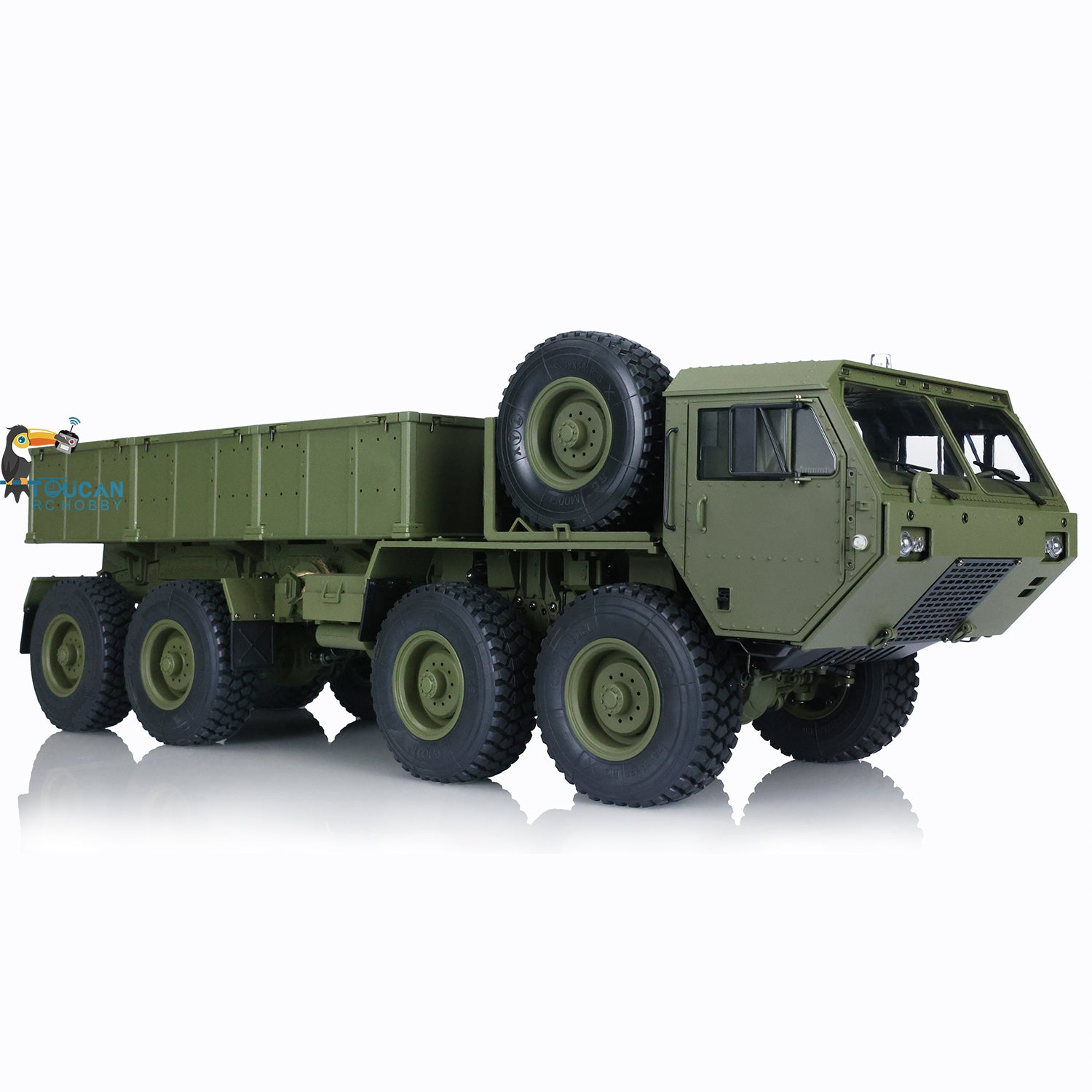 HG P801/802 1/12 8x8 ジャンク品 トラックトレーラー HG 1/12 RC US Military Truck Metal 8*8 Chasis Model 2.4G Radio
