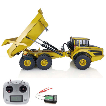 EN STOCK XDRC 1/14 PNP 6x6 Métal Hydraulique A40G RC Camion Dumper Articulé