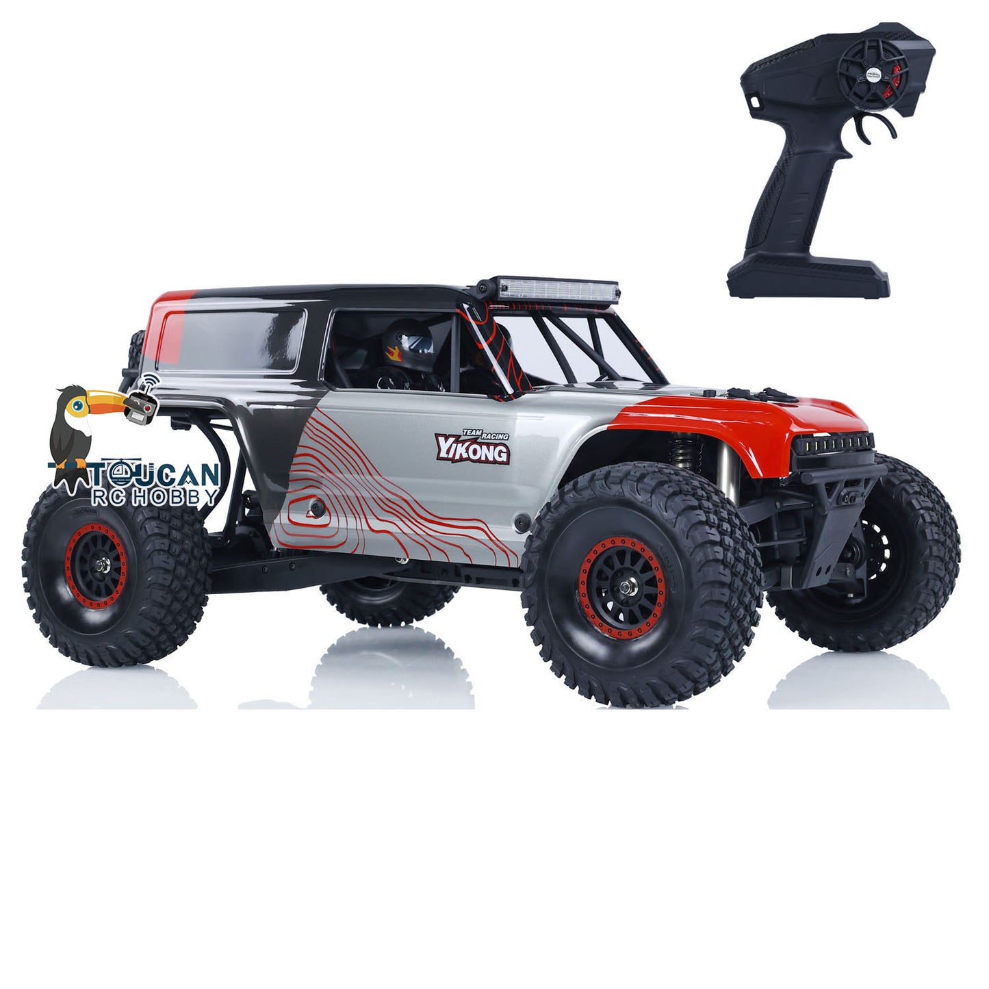 Voiture tout-terrain 4WD RC YIKONG YK4073 TB7 4X4 1/7 RC