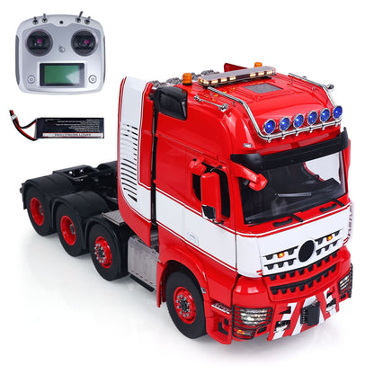 Camion tracteur télécommandé LESU 1/14 8x8 pour voiture télécommandée TAMIYA 3363