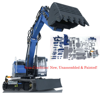 LESU 1/14 Aoue Metal ET26L Painted Unassembled Hydraulic Three-section RC Excavator B0012