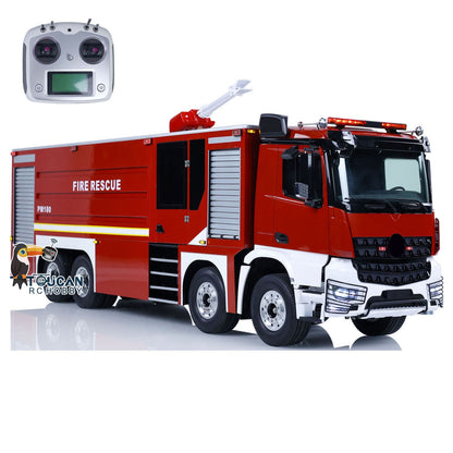 AUF LAGER 8x4 1/14 RC Feuerwehrauto RC Sprinklerfahrzeuge