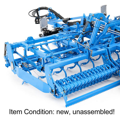 K500 Metal Seedbed Pre-sowing Soil Preparation Machine KIT for LESU 1/14 RC Hydraulic Agricultural Car Tractor AOUE 1050 Painted or Unpainted