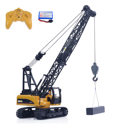 US STOCK HUINA 572 15CH RC 1/14 Construction Crane Truck Tower Excavator Model Car Toy