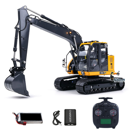 SFROG ZX135US LITE Metal Digger 1/14 RC Hydraulic Excavator 3CH Valve 3.5-4MPA Pump Manual Quick Coupler ST8 Radio Light Sound