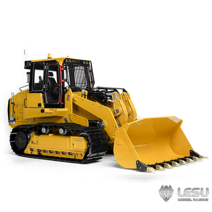 LESU 973K 1/14 RC Hydraulische Loader Lackiert Montiert PNP Ohne Hinten Pflug Öffnende Schaufel