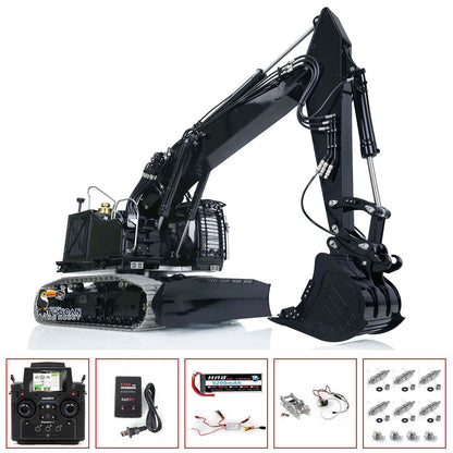 LESU 1/14 Aoue ET35 Metal RTR RC Hydraulic Painted Assembled Excavator B0006 With Quick Removable Connector