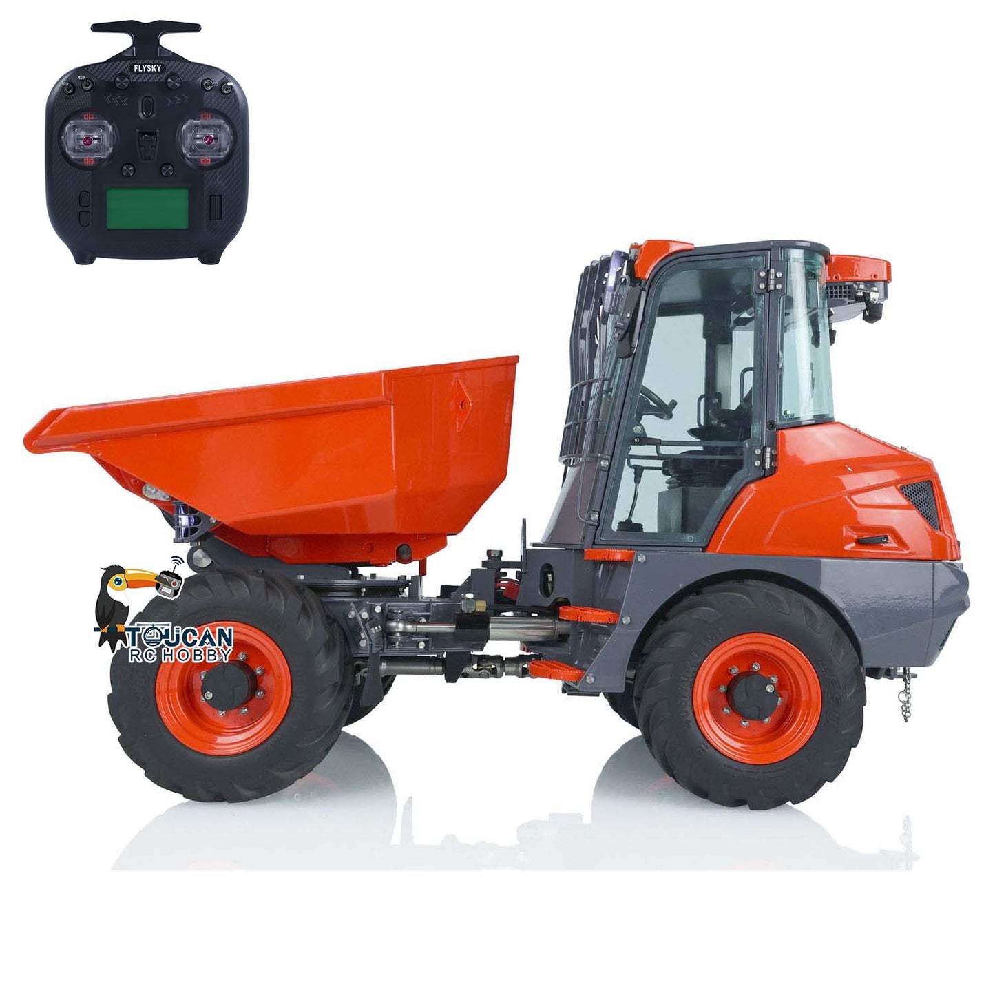 LESU 1/14 6MDX 4X4 RC Hydraulic Articulated Dump Truck