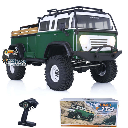 CROSSRC 1/10 JT4 4WD RC Off-Road Crawler PNP Green