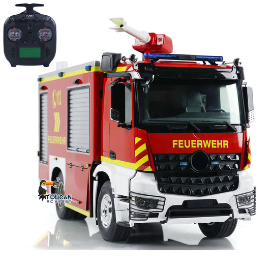 Véhicules de pompiers télécommandés 4x2 1/14 avec transmission à 2 vitesses