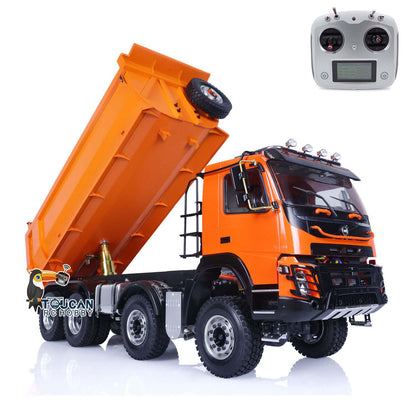 JDM 65C Metal 8*8 1/14 Hydraulic RC Dumper Truck