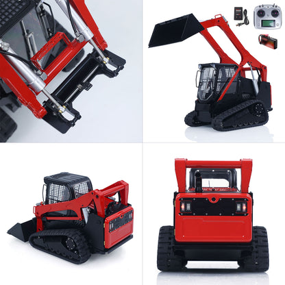 Fast Shipping 1/14 Hydraulic RC Tracked Loader SM770 Skid-Steer Remote Control Car Model
