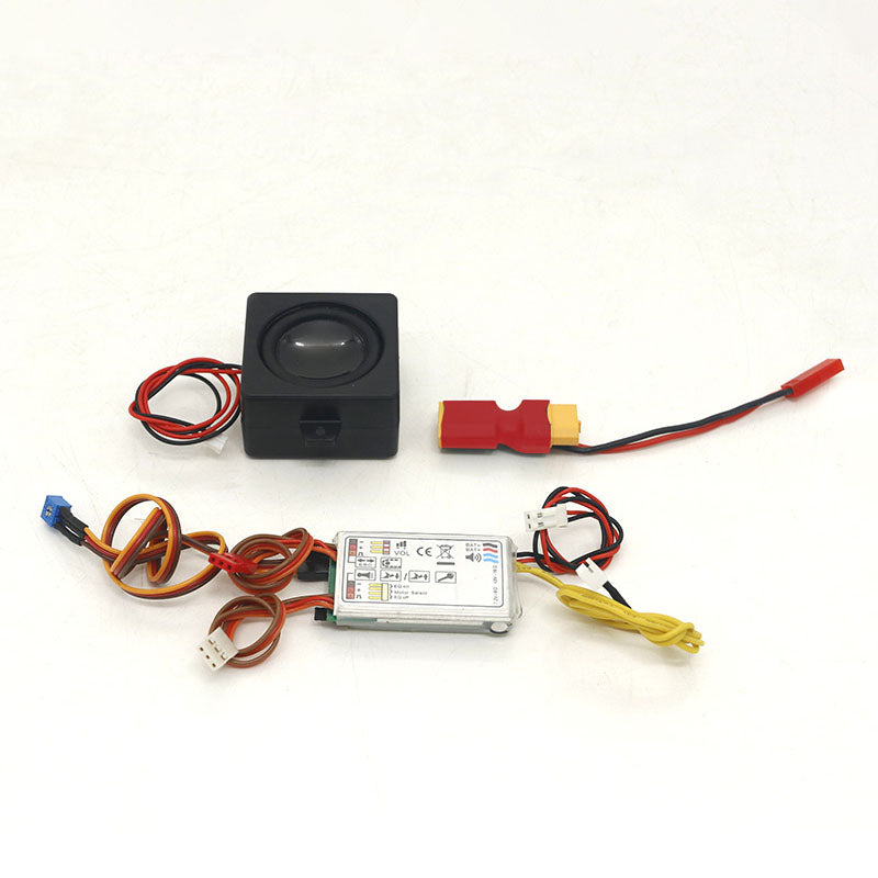 Système audio de voiture RC modèle JD pour chargeur télécommandé 1/14 ZW370 Bulldozer Part