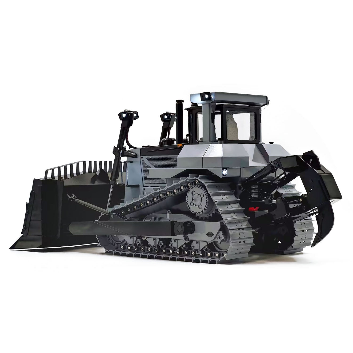 1/14 Metal RC Hydraulic Bulldozer DXR2 Light System Openable Door