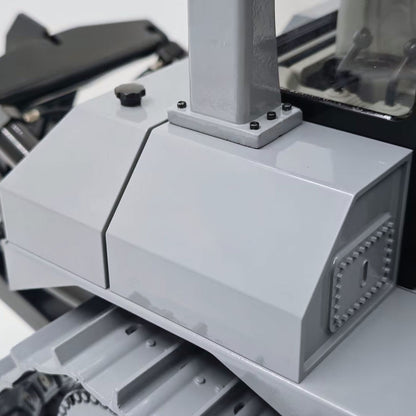 1/14 Metal RC Hydraulic Bulldozer DXR2 Light System Openable Door Remote Control Construction Vehicle JDM-98 Ultra Flysky Radio