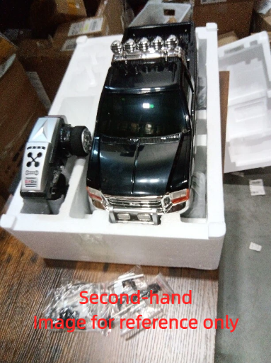 Second Hand US Stock 1:10 Scale RC HG Pickup Truck P410 4*4 Rally Racing Crawler Car Model 2.4Ghz Radio Motor ESC Servo Accessories Bag