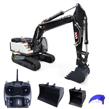 MTM 1/14 EC380 RC 2 Arms PNP Metal Hydraulic Tracked Excavator Digger With Ripper Tiltable Bucket