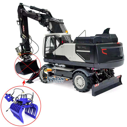 Hydraulic 1/14 EC380 Wheeled RC Engineering RC Excavator