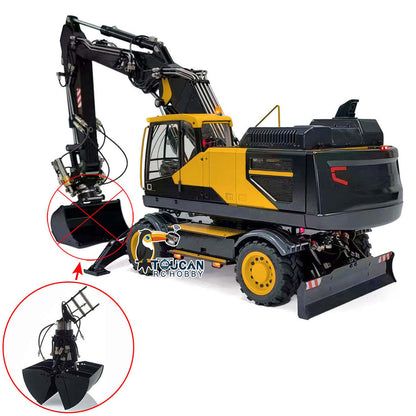 Hydraulic 1/14 EC380 Wheeled RC Engineering RC Excavator