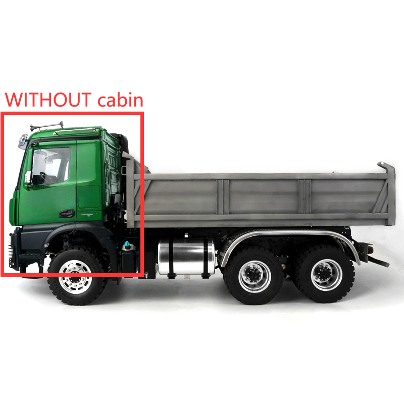 LESU 1/14 Metall 6x6 RC Hydraulische Dumper Lkw Z0009