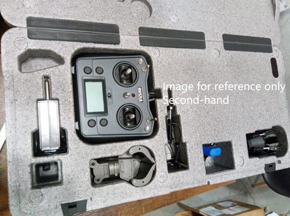 Second Hand US Stock HUINA New Upgrade 580 1/14 Metal Excavator Model Engineering Vehicle Electric Ball Grabber 360 Rotating Shear Claw Sound Lights
