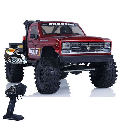 US STOCK 1/8 4WD CORSSRC EMO X3 RC Voiture de remorquage et de sauvetage 4x4 Modèle de voiture sur chenilles télécommandée