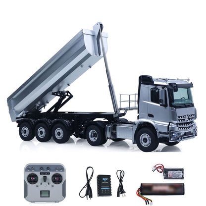 Fast Shipping Kabolite RTR Car 1/14 4X4 RC Tractor Truck 3Axles Electric Lifting Dump Trialer