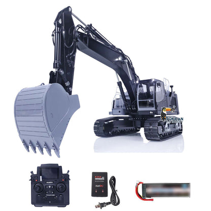 LESU 1/14 Aoue Metal Painted Assembled RTR LR945 Hydraulic RC Excavator Digger B0016