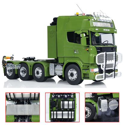 LESU 1/14 8X8 Metall Chassis RC Traktoren Lkw G-6057