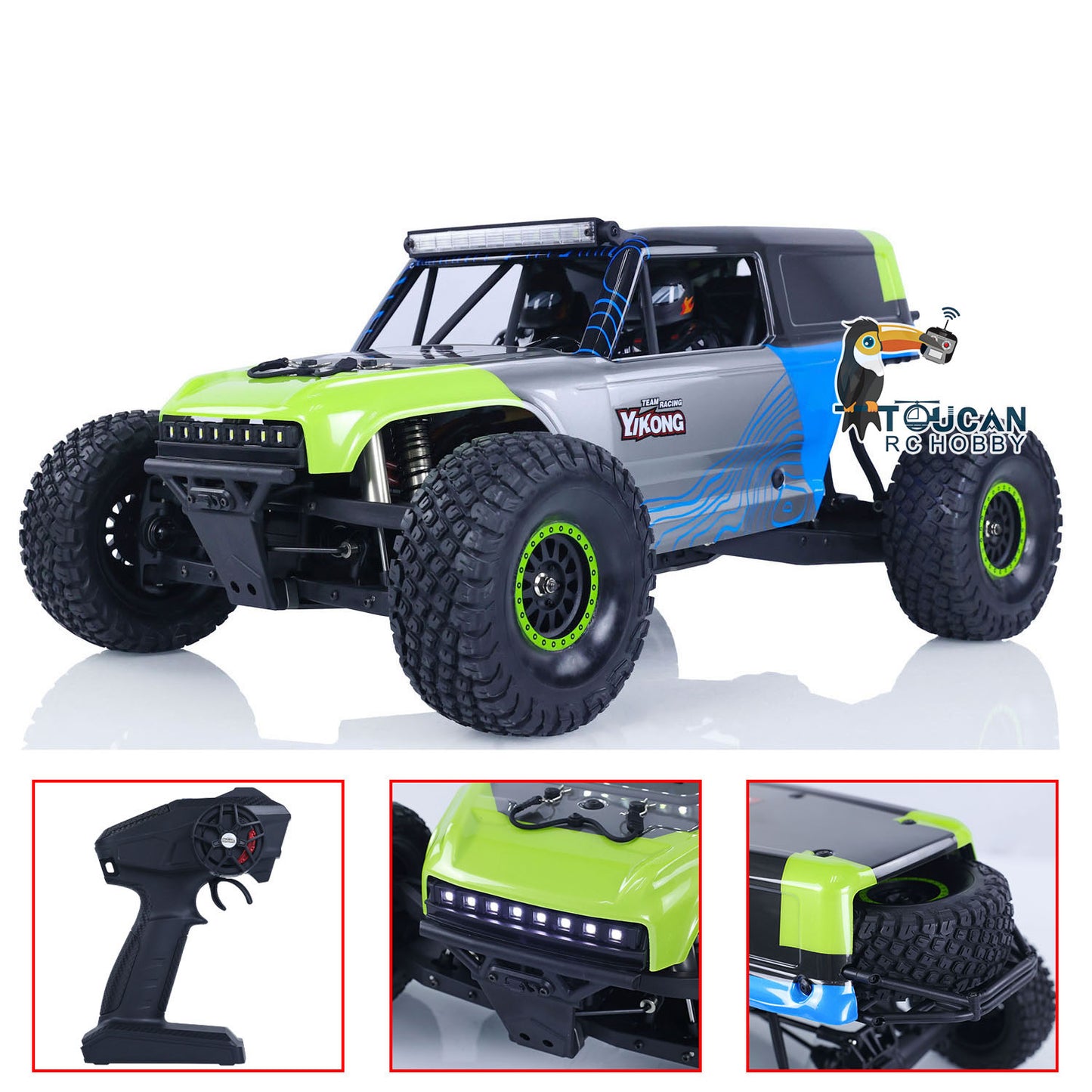 YIKONG YK4073 TB7 4X4 1/7 RC Off-road 4WD RC Car