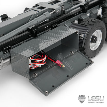 Deposit New Product Pre-order LESU 1/14 Metal Full Dump Semi Trailer RC Construction Vehicle