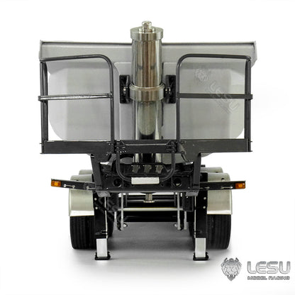 IN STOCK LESU 1/14 Unassembled Metal Hydraulic Dumper Tipper A0017