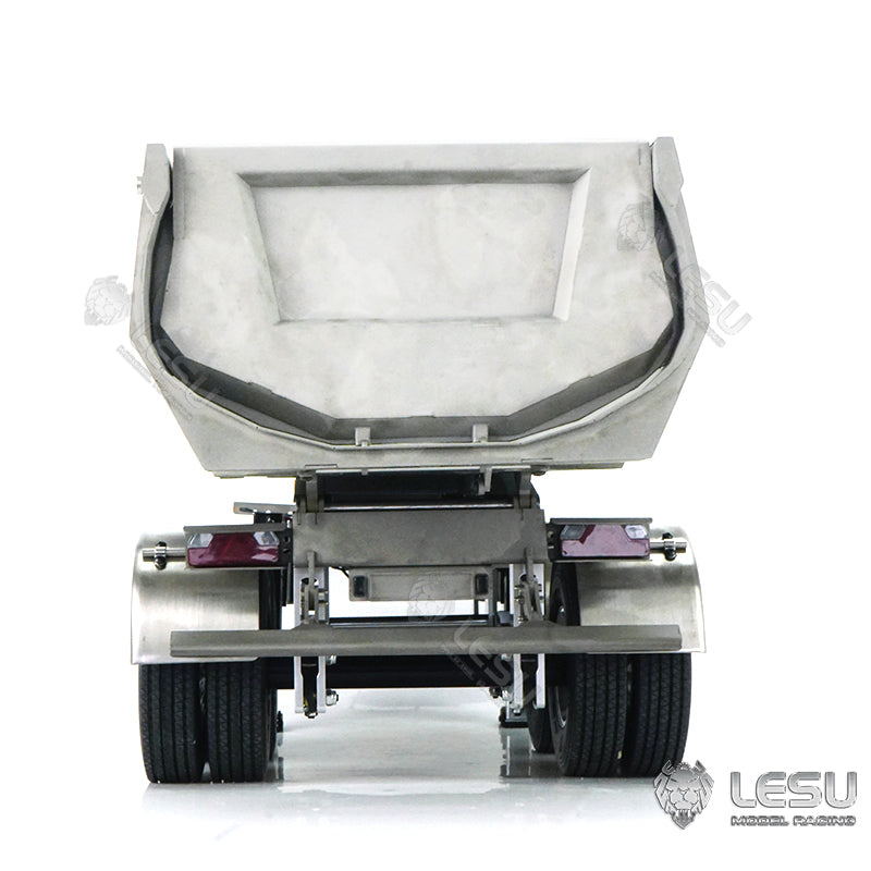 IN STOCK LESU 1/14 Unassembled Metal Hydraulic Dumper Tipper A0017