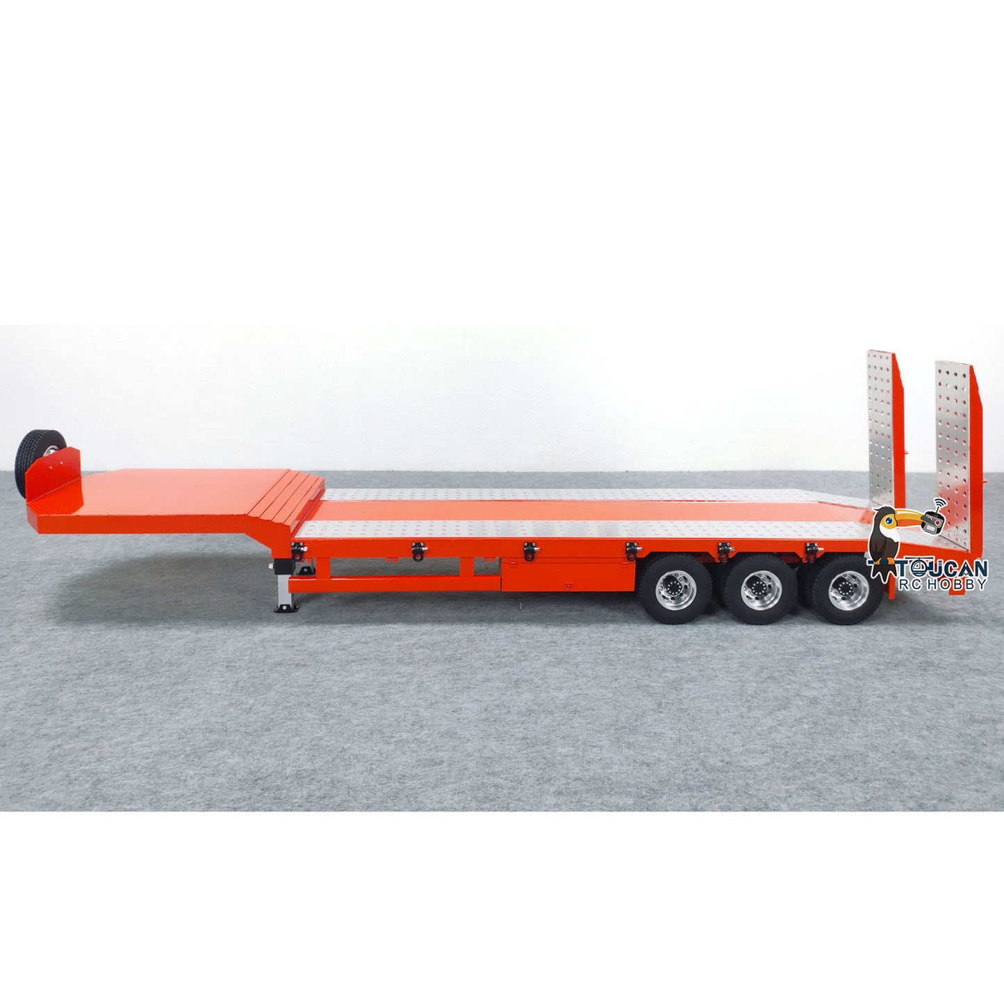 1/14 3Axles Metal Semi-Trailer for RC Tractor