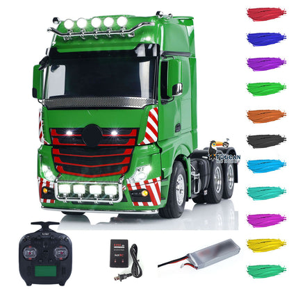 1/14 RC Tractor Truck 6x4 3363 Remote Control Lorry RTR Model ST8 Radio Battery