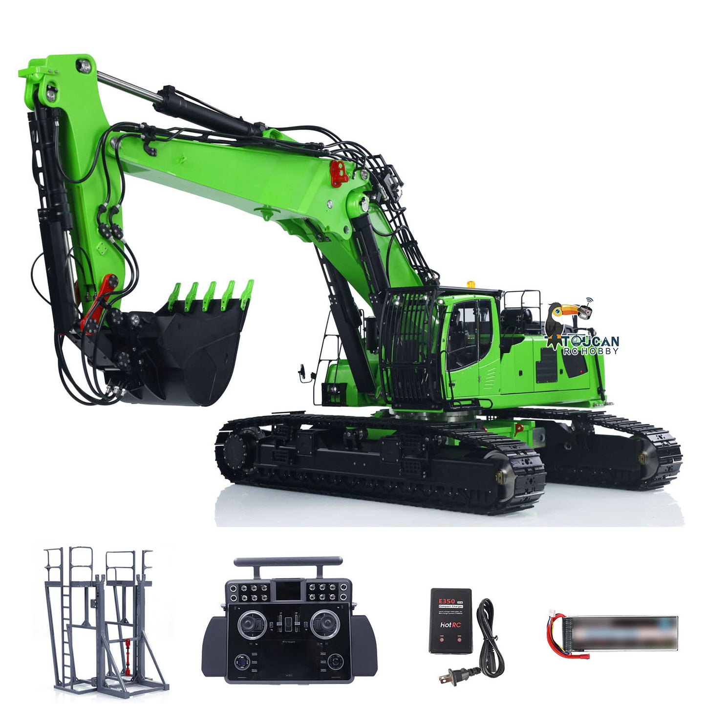 LESU LR960 Digger 1/14 RC Full Hydraulic Excavator Battery Construction Vehicle