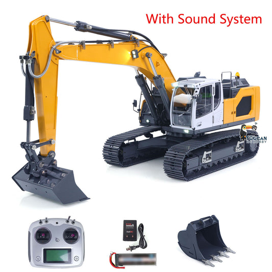 SOLD OUT US Stock LR945 1/14 RC Hydraulic Excavator RTR Metal Radio Control Construction Vehicles