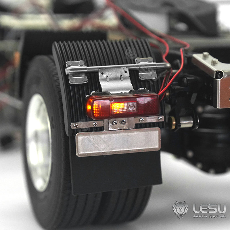 LESU Kunststoff Rücklicht LED für TAMIYA 1/14 RC Pritschentraktor Modell