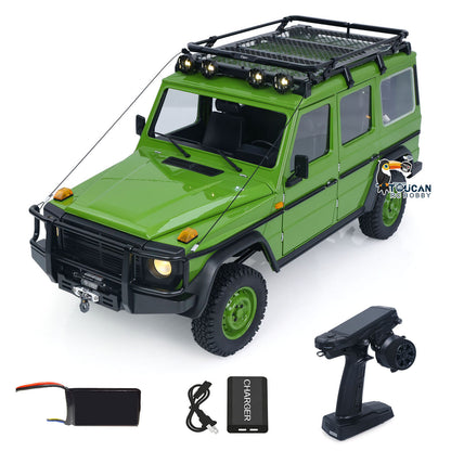 CAPO W460 4X4 1/8 RC Off Road Car 2Speed RTR Crawler Axle Diff Lock Sound Light Winch AXE PLUS R3 ESC 540L KRAKEN 1400KV Motor
