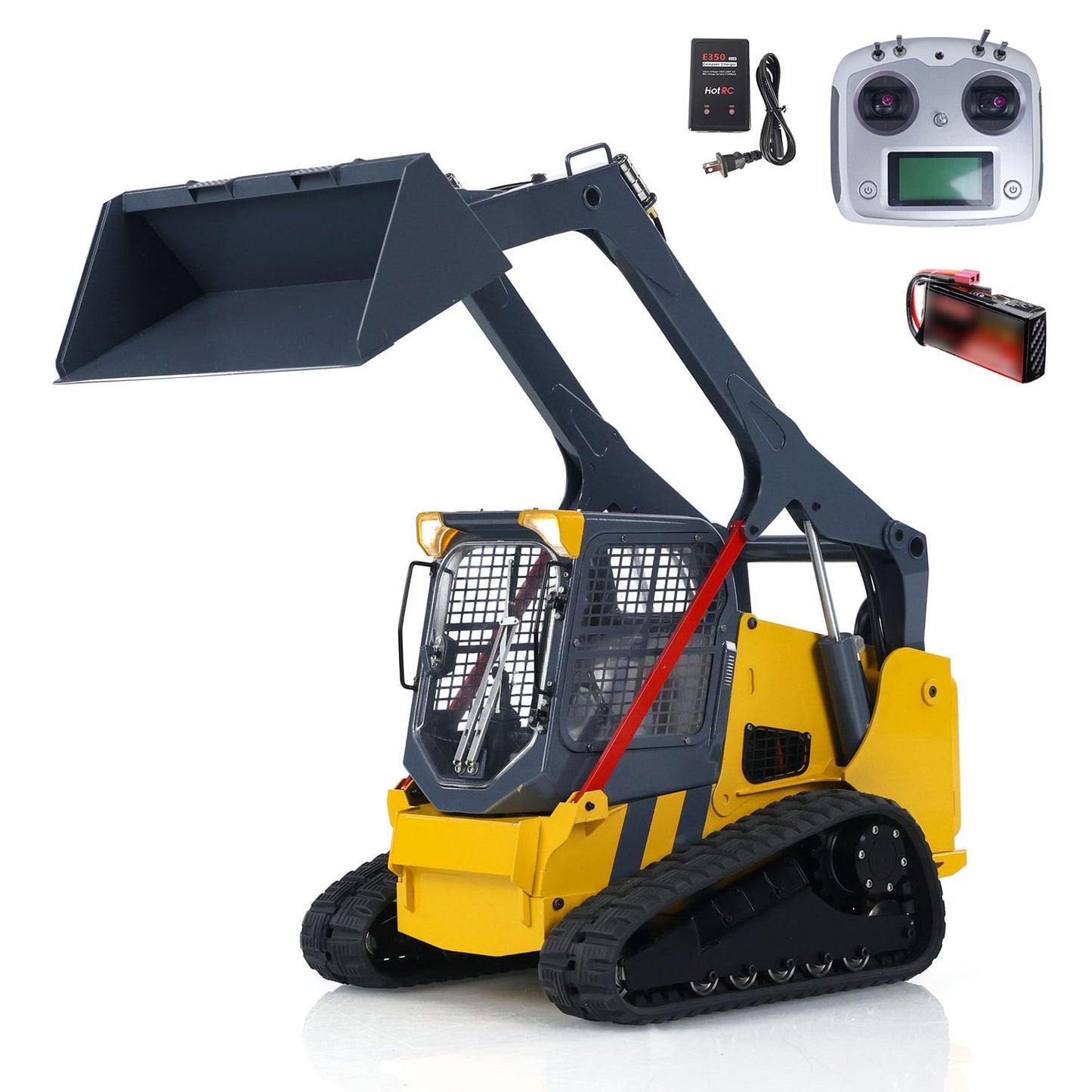 Fast Shipping 1/14 RC Hydraulic Skid-Steer Loader SM770 RTR Radio Control Construction Vehicle