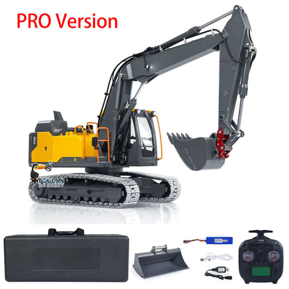 1:14 RC Hydraulic 3 Arms Excavator 160 Metal Remote Control Digger